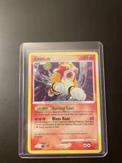 Pokemon Entei Holo Rare TCG Card Secret Wonders 4/132 - Image 1