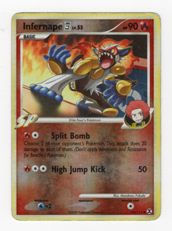 Pokemon TCG Infernape - 3 Card Lot 20/114 Holo LP, 17/135 MP, 43/111 Rev Holo HP - Image 2