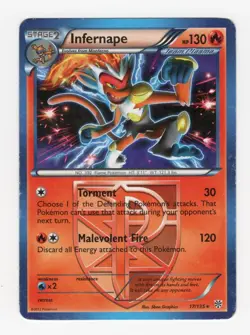 Pokemon TCG Infernape - 3 Card Lot 20/114 Holo LP, 17/135 MP, 43/111 Rev Holo HP - Image 4