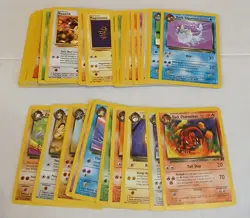 English Pokemon Team Rocket 48 Card Uncommon & Common Set WOTC Free Shipping! - Image 1