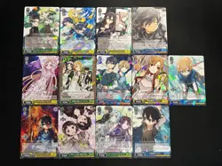 Weiss Schwarz JP Sword Art Online 10th Anniversary Cards (R/RR) - Image 1