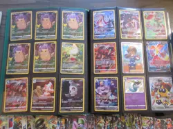 Huge Lot of Pokemon Cards with Full Arts, Ilustration Rares, EX, V, and Holos - Image 3