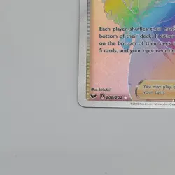 Pokemon Card - Marnie (Rainbow) Sword & Shield Base Set 208/202 Secret Rare - NM - Image 5