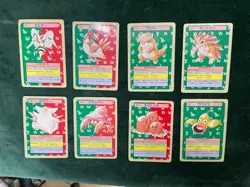 Topsun BLUE/GREEN Back Lot Set Pokemon TopSun Japanese 1997. 20 Cards - Image 1