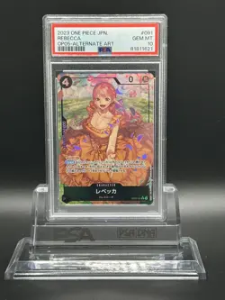One Piece Card Game Japanese Awakening of the New Era REBECCA OP05-091 PSA 10 - Image 1