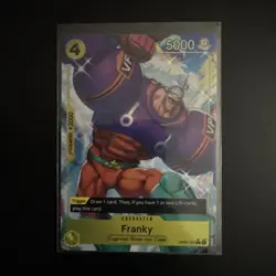 Franky OP07-107 Alt Art R Card Game 500 Years in the Future One Piece - Image 1