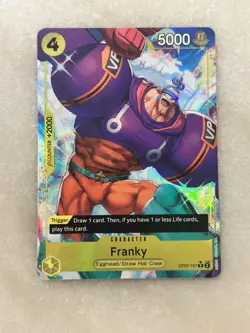 Franky OP07-107 Alt Art R Card Game 500 Years in the Future One Piece - Image 1