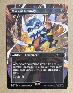 Magic Secret Lair Mask Of Memory Avatar: The Last Airbender 2309 NM Card - Image 1
