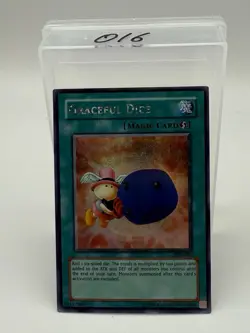 Graceful Dice EDS-002 Secret Rare Unlimited Edition Yu-Gi-Oh Card NM - Image 1