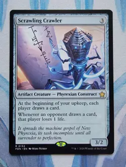 MTG Scrawling Crawler **NM** Foundations (FDN) - Image 1