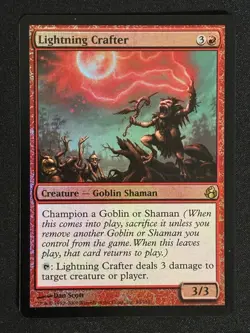 1x MTG Lightning Crafter (Foil) - Morningtide (MOR) #93 - Magic the Gathering - Image 1