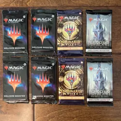 Lot of 8 Magic The Gathering MTG Sealed Packs - Unopened Phyrexia Dominaria - Image 1