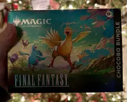 MAGIC THE GATHERING FINAL FANTASY CHOCOBO BUNDLE BOX -BRAND NEW SEALED IN HAND - Image 1