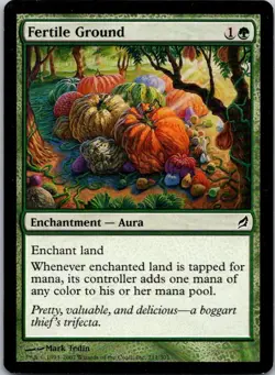 Magic the Gathering Fertile Ground Lorwyn MTG Free Shipping! - Image 1