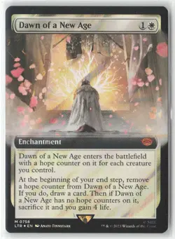 Dawn of a New Age (Extended Art) (Surge Foil) M Universes Beyond: The Lord of th - Image 1