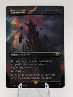 Magic the Gathering | Barad Dur Barad-Dur FOIL Borderless | NM - Image 1