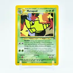 Metapod - 42/75 Neo Discovery Unlimited Uncommon Pokemon - NM - Image 1