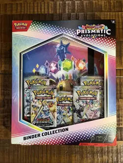 Pokemon TCG Prismatic Evolutions Binder Collection Sealed - Image 1