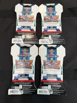 Pokemon TCG Paradox Rift Sleeved Booster Pack Set - 4 PACKS 1 Of Each ART - Image 2
