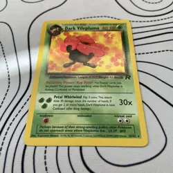Pokemon TCG Dark Vileplume 30/82 Team Rocket Non Holo Rare LP - Image 2