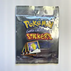 Pokemon ArtBox Series 1 Sticker Booster Pack Vintage 1999 *Sealed* - Image 1