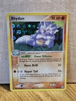 Pokemon TCG Rhydon 46/101 Hidden Legends Reverse Holo - Image 1