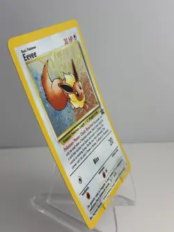 Eevee 11/53 Wotc Black Star Promo Holo Pokemon LP/NM with **SWIRL - Image 3