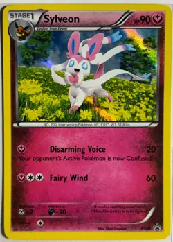 Pokemon TCG Sylveon - Black Star Promo XY04 Holo NM - Image 1