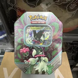 Pokemon TCG - Paldea Partners Tin - Meowscarada EX - Factory Sealed - Image 1