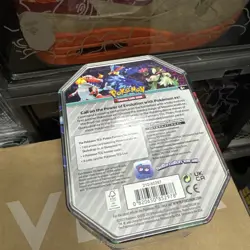 Pokemon TCG - Paldea Partners Tin - Meowscarada EX - Factory Sealed - Image 3