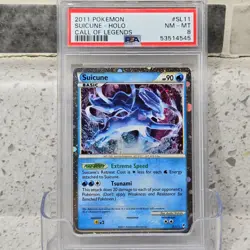Pokemon TCG Suicune SL11 Call of Legends Holo Rare PSA 8 - Image 1