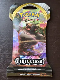 Pokemon TCG: Sword & Shield Rebel Clash Sleeved Booster Packs (Rillaboom Art) - Image 1