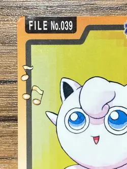 Pokemon Carddass Card Jigglypuff File No.39 Bandai Pocket Monsters 1997 - Image 3