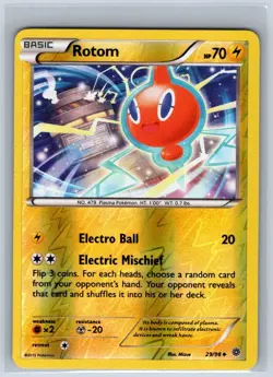Pokemon Rotom Reverse Holo XY Ancient Origins 29/98 NM - Image 1