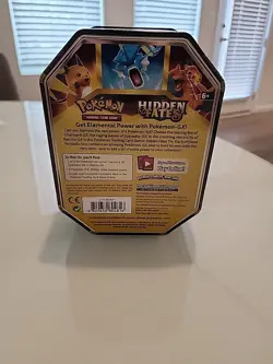 Pokemon TCG Hidden Fates Gyarados GX Tin - Factory Sealed 820650804816 - Image 2