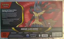Pokemon TCG Mega Lucario ex Premium Figure Collection Box Factory Sealed NEW - Image 2