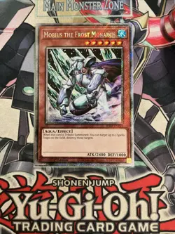 Mobius The Frost Monarch Platinum Secret Rare RA03-EN142 Yugioh - Image 1