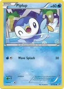 Piplup Common XY - BREAKthrough 36/162 NM English Pokemon Card - Image 1