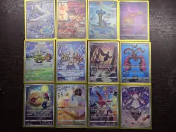 Pokemon Cards Lot (12 Illustrator Art Rares - Vstar Universe - ALL MINT) - Image 1