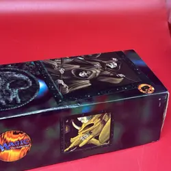 Magic The Gathering MTG Long Card Storage Box 1996 Black Mana Symbol Vintage - Image 4