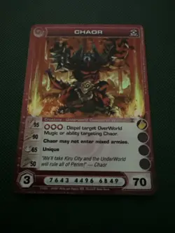 Chaor 70E Max Energy Ultra Rare 1st Edition Dawn of Perim Chaotic TCG Card - Image 1