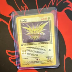 Pokemon TCG Base Set Zapdos 2 Card Lot - Image 1
