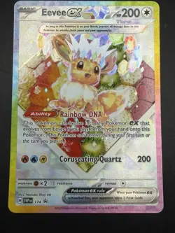 Pokemon TCG SV: Scarlet & Violet Promo Cards #174 Eevee ex NM - Image 1