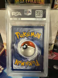 PSA 9 MINT Team Rocket's Moltres ex 229/182 SIR Destined Rivals Pokemon Card - Image 2