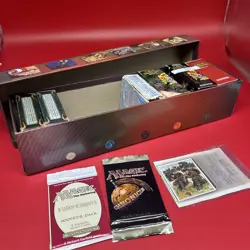 MTG Magic the Gathering Vintage Multiverse Card Storage Box King Cheetah - Image 2