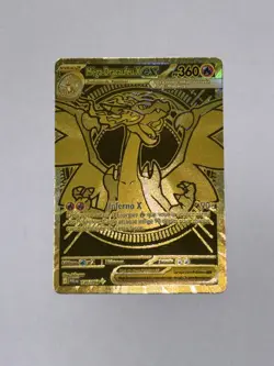 Mega-Dracaufeu X EX - Full Gold - 130/094 - 2025 - NM/M FR Pokemon Card - Image 1