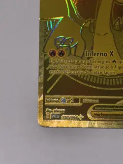 Mega-Dracaufeu X EX - Full Gold - 130/094 - 2025 - NM/M FR Pokemon Card - Image 4