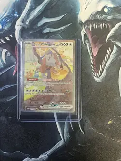 Pokemon TCG Bloodmoon Ursaluna EX Twilight Masquerade Card 216/167 - Image 1