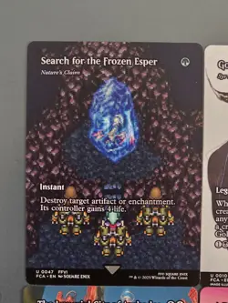 Lot of 9x Uncommon Through the Ages Final Fantasy MTG cards. NM Never Played - Image 2