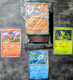 Pokemon Black Bolt/White Flare Poster Collection Promos & 100 Card Lot w/EX Holo - Image 3